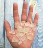 Tumbled Frosted Glass - Mixed Sizes - Various Amounts - Clear Sea Glass - Image 7