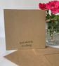 Handmade Birthday card. Hearts and flowers from wool felt. Keepsake card. - Image 3