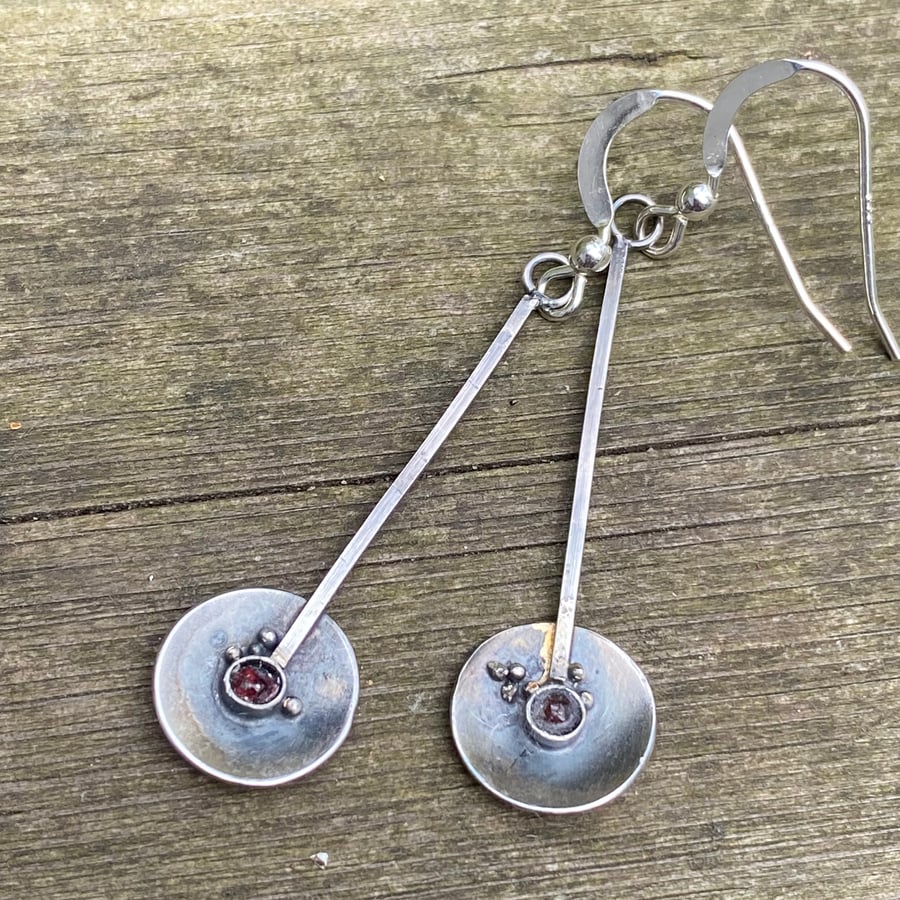 Rainy day in London earrings 