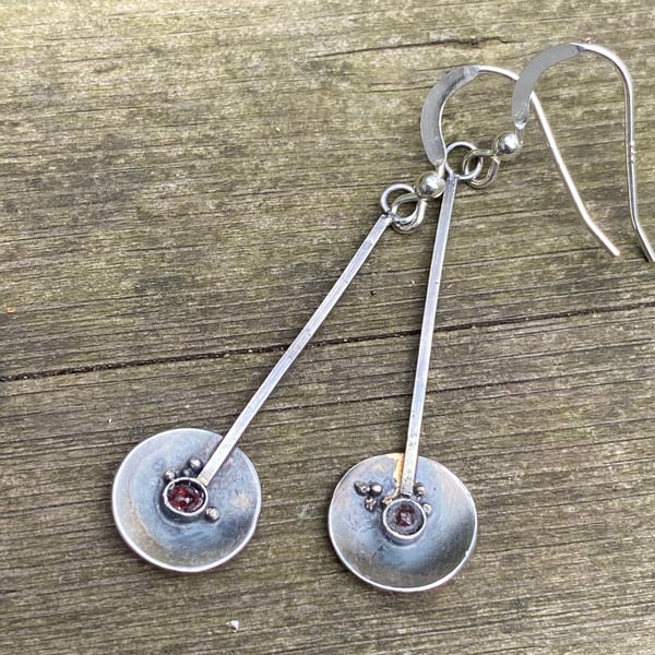 Rainy day in London earrings 