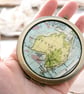Compact Mirror Personalized with Custom Map Location - Image 2