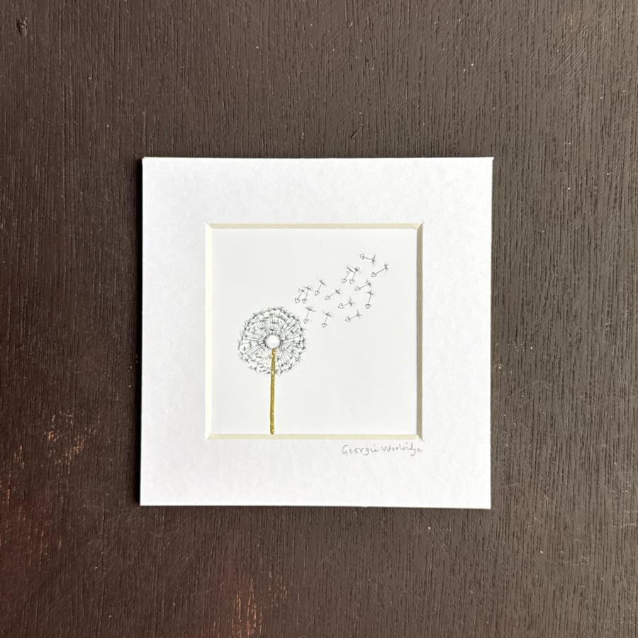 June Birthstone Wish 5" x 5" 