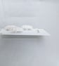 Buttons White 30mm Handmade Embroidered Yorkshire Style - Image 3