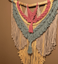 'Beltane Spirit' Modern Folk Macrame Wall Hanging - Sage, Mustard & Terracotta - Image 5