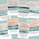 NEW Feel Peace & Safety Card Set 