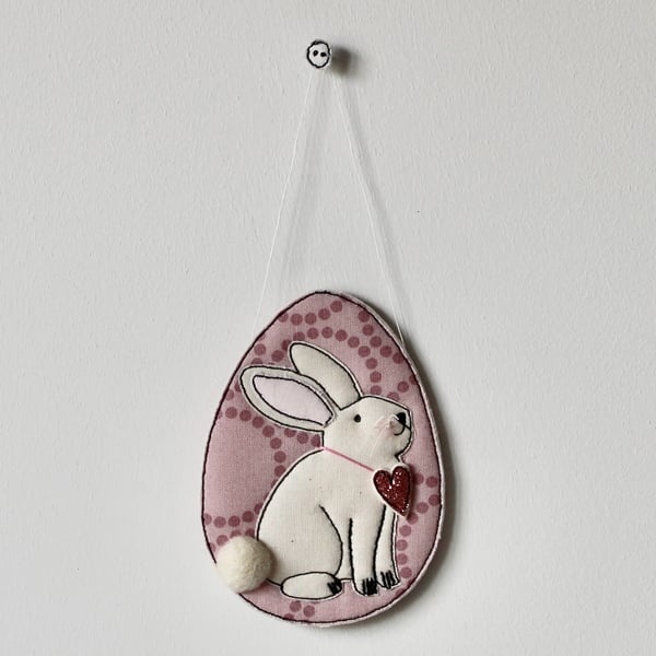 'Bunny Egg' 4 - Hanging Decoration