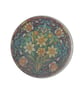 Vintage Botanical Round Glass Coaster Set - Image 4