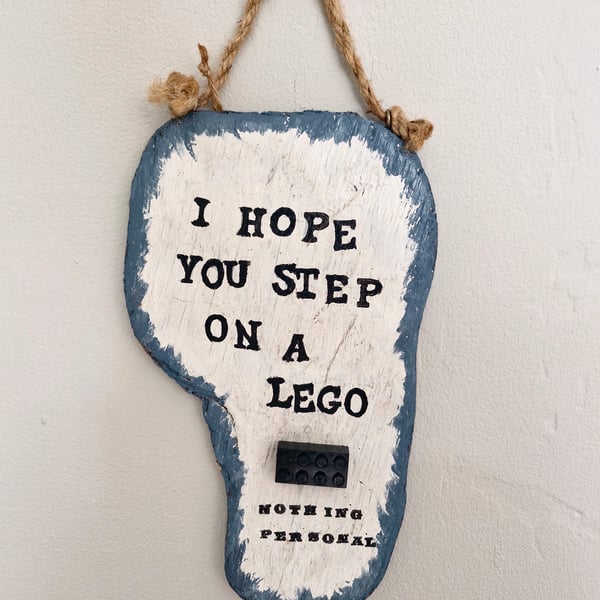 Driftwood Hanging Sign. Wall hanging.
