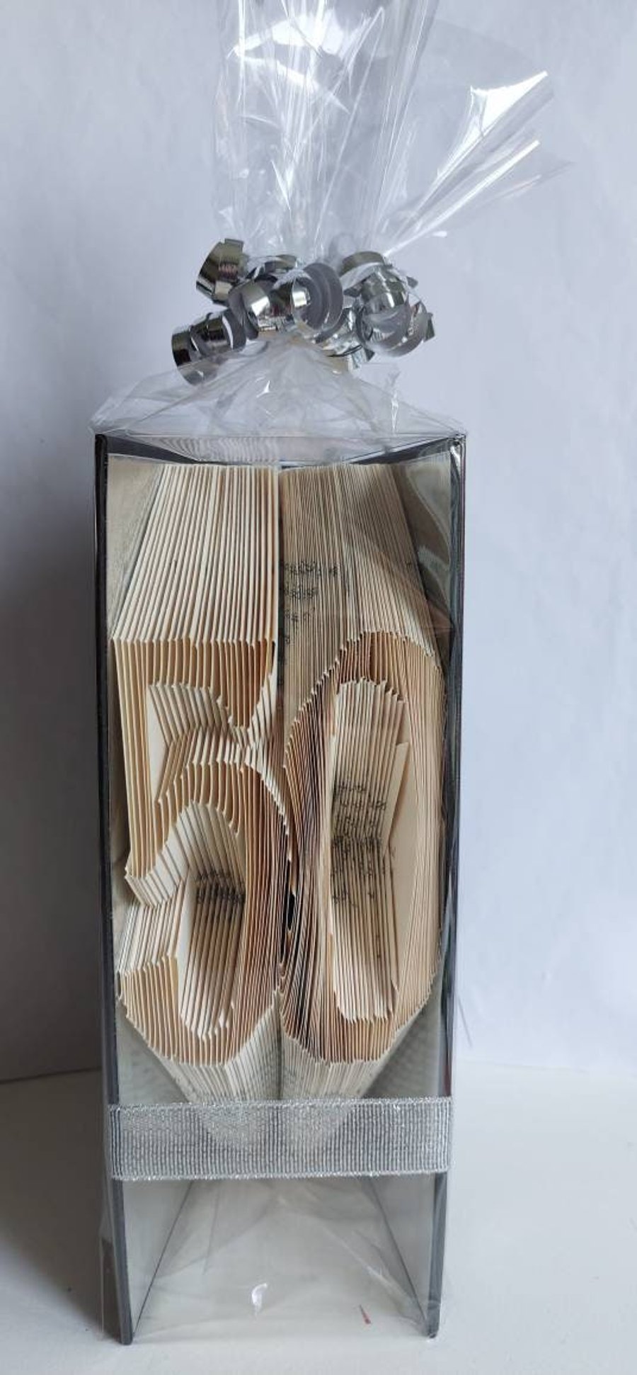 50th birthday,50th book fold,daughter 50th,Son 50th gift,Friend gift,Mum 50th gi
