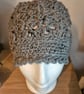 Grey Tulip Stitch Hat - Image 1