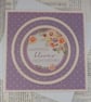 Handmade card - Happiness blooms from within - Image 4