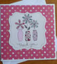 Flowers Thank You Card