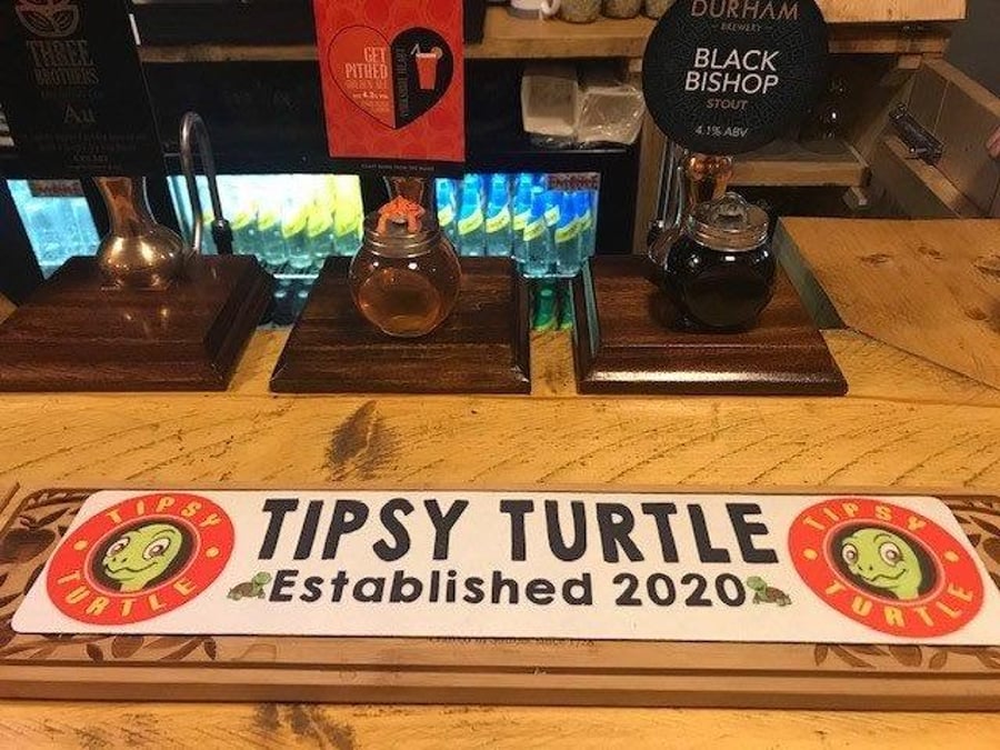 Design yourself a Bar Runner incorporating the name of your Bar.