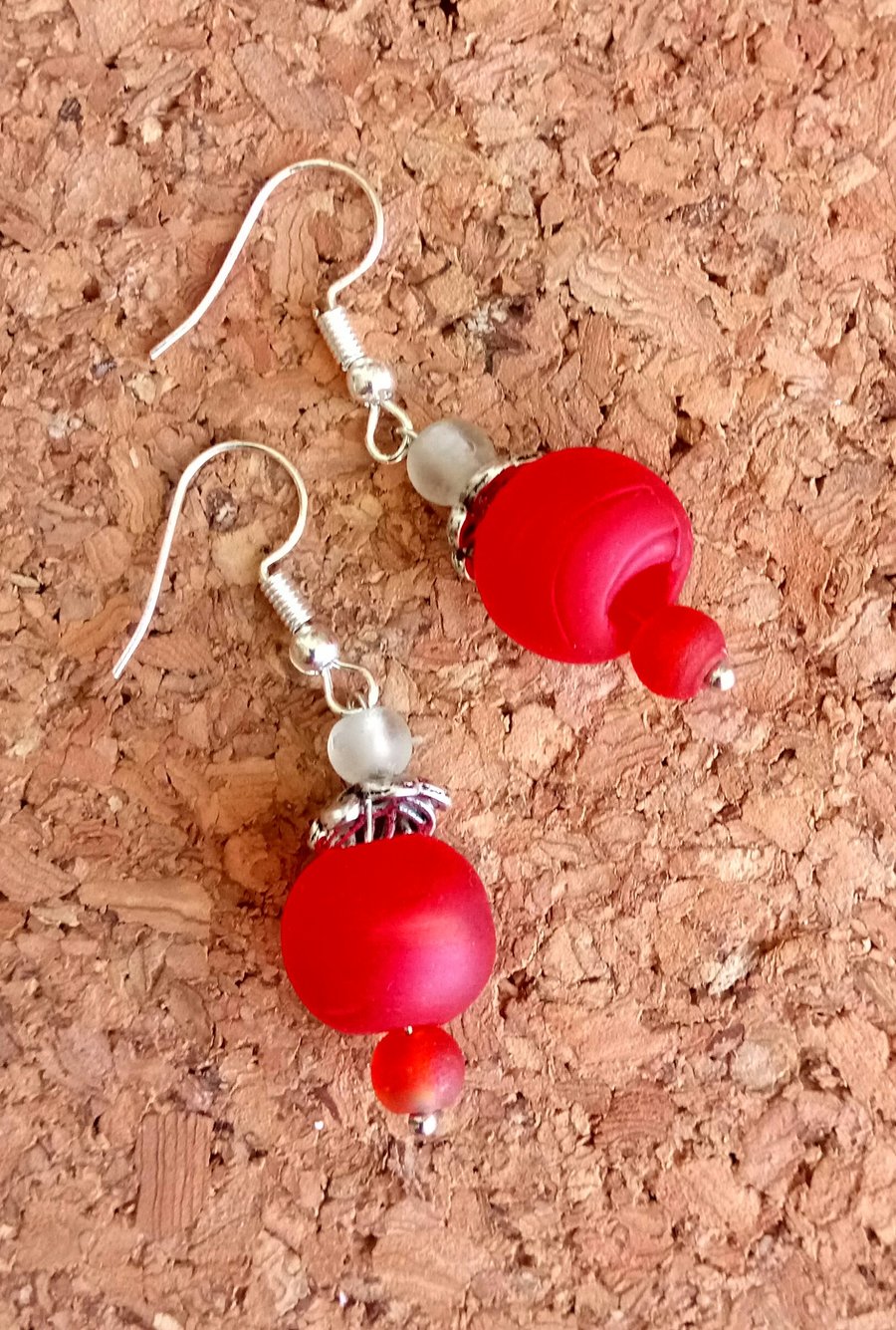 Lovely Dangly Sterling Silver Earrings