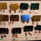 Handmade Christmas Earrings (1 Per) 