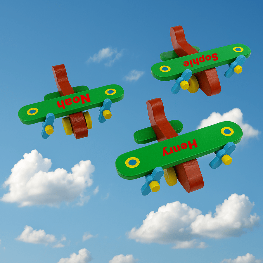 Wooden Toy Plane, Traditional toys, Handmade Wooden Toys