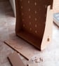 Peg board with shelves display stand - adjustable & flat packing. Craft fairs! - Image 10