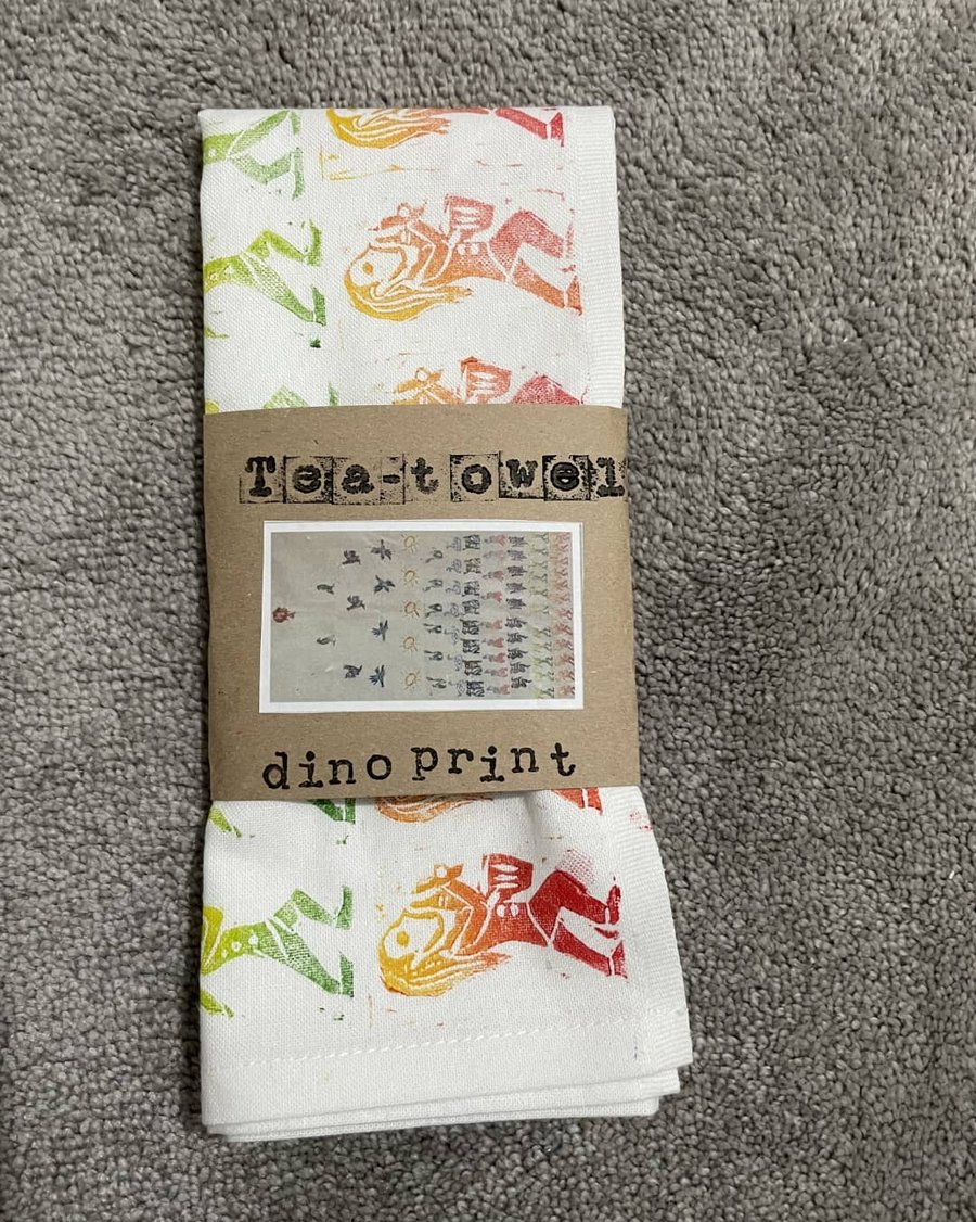 12 days of Christmas teatowel