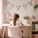 Personalised Liberty Floral Name Bunting