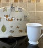 Fox & Owl Fabric Tea Cosy, Handmade in the UK