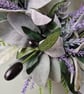 Lavender & Olive Wreath, Year Round Elegant Door Decor - Image 3