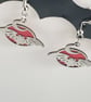 Gothic Bat Earrings  - Image 2
