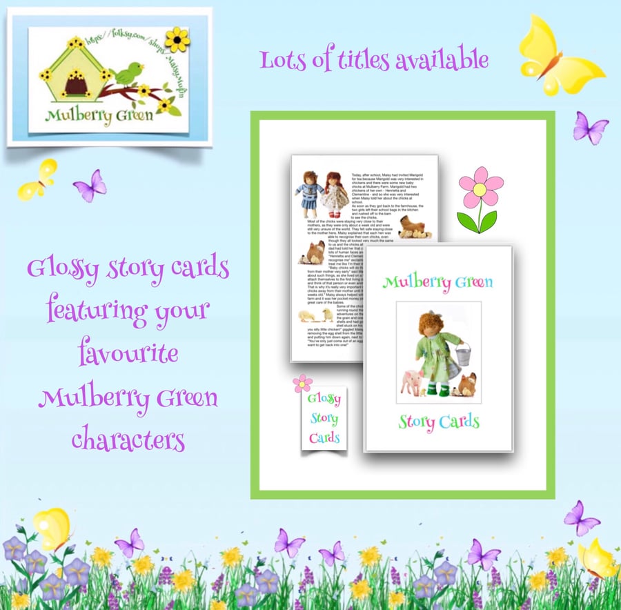 Mulberry Green Story Cards 