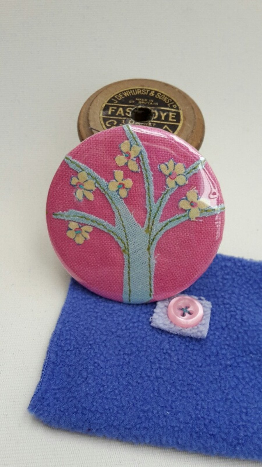 Pocket mirror - Blossom Tree