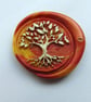Sagittarius Horoscope Greetings Card With Wax Seal - Image 3