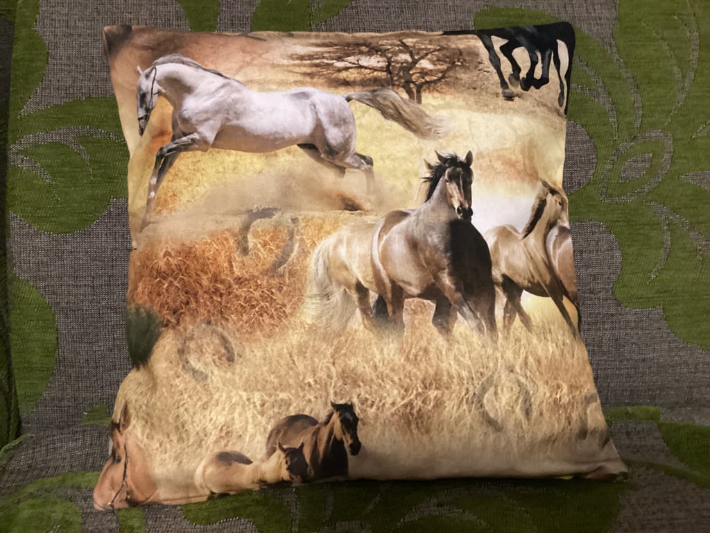 Horse ranch Cushion cover