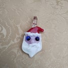 Father Christmas, Santa Pendant Necklace