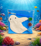 Paint Your Own Sea Turtle shape,Ocean Themed Party Bag Filler,Kids Party Activit - Image 2