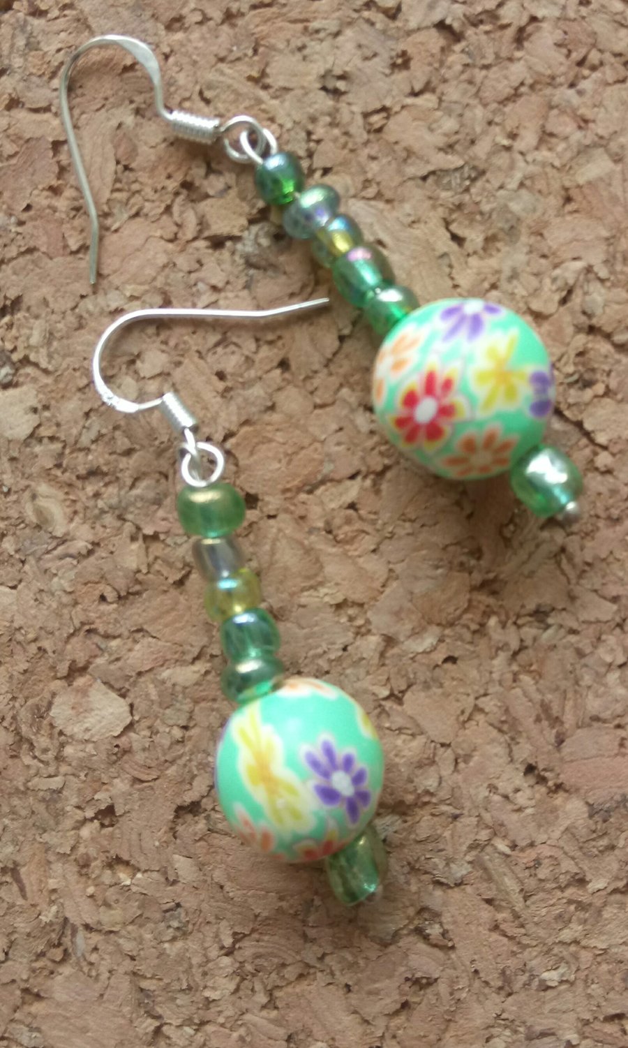 Lovely Dangly Sterling Silver Earrings