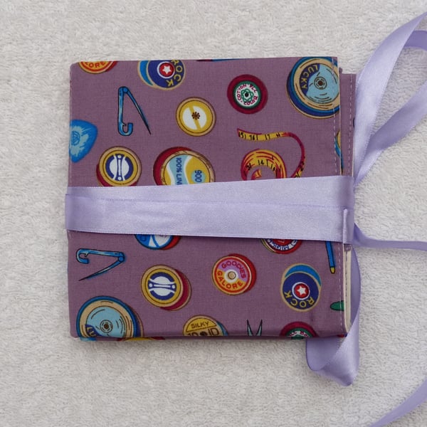 Interchangeable Knitting Needle Holder in Purple Sewing Notions