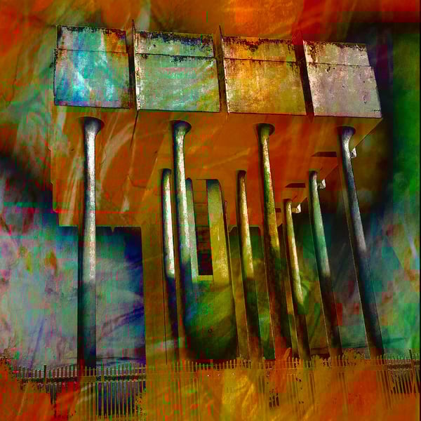 The Water Tower, Glasgow. Fine Art archival print 