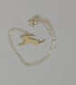 Silver Leaping Hare Pendant - Image 1