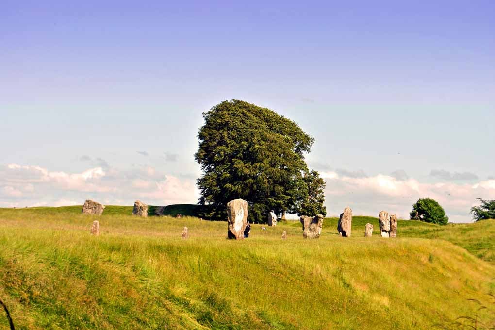Avebury Stone Circle Wiltshire England Photograph Print