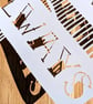 Large Bespoke Custom Personalised Handmade Banner Name Papercut - Image 3