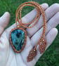 Kambala Jasper Macrame Pendant  - Image 1