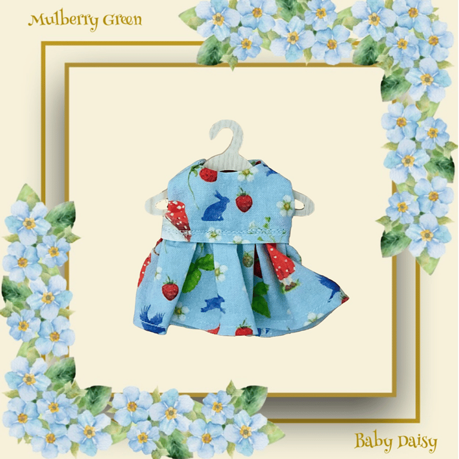 Strawberry Summer Dress for Baby Daisy 