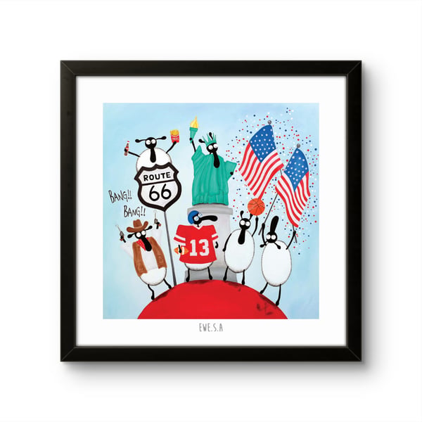 Ewe.S.A - 10" print