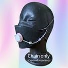 Pearlescent beaded SIP valve keeper - CHAIN ONLY