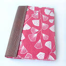Padded Notebook & Cover - Coral Salmon Pink