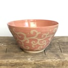 Perfectly Imperfect Pink Bowl
