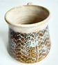 Mug Brown Glazed  - Hand Thrown Stoneware Ceramic Mug  - Image 5