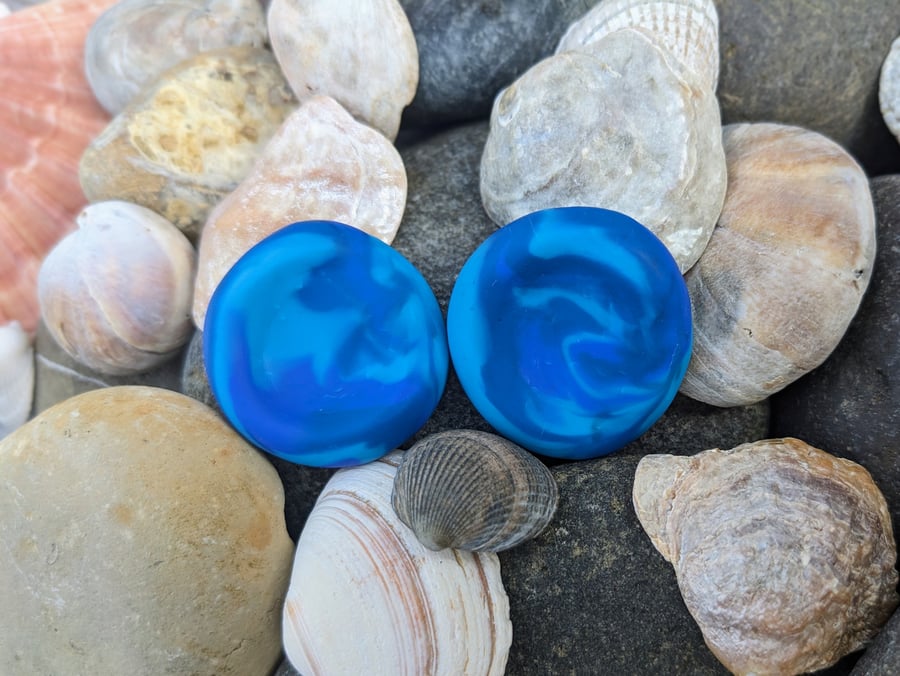 Support Stone - Ariel - worry stone, calm anxiety, fidget, pocket token