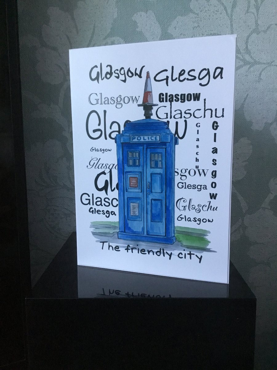 Glasgow Greetings Card