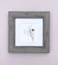 'Twisted Willow' 5" x 5" Framed Print