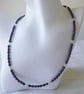 Unique Sterling Silver and Freshwater Peacock Pearl Necklace   - Image 2