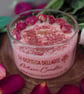 Pink pepper and Rose Botamical Artisa Soy Wax Candle Eco Friendly Gift - Image 5